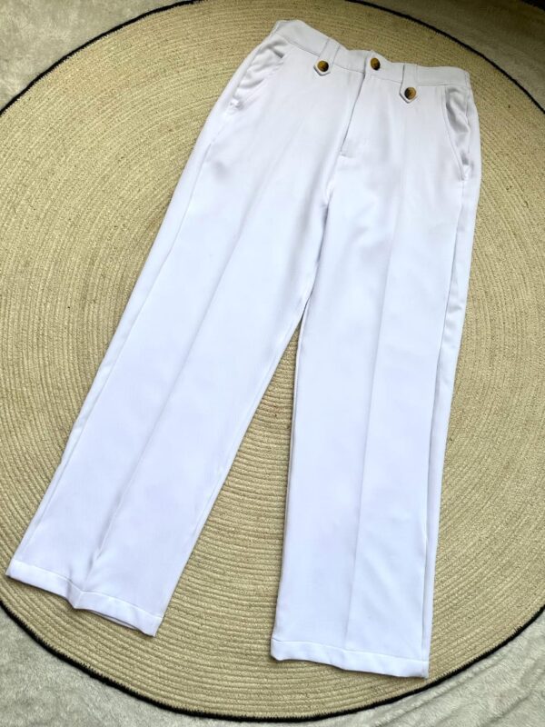 Unisex Wide-Leg Baggy Formal Pant - Image 4