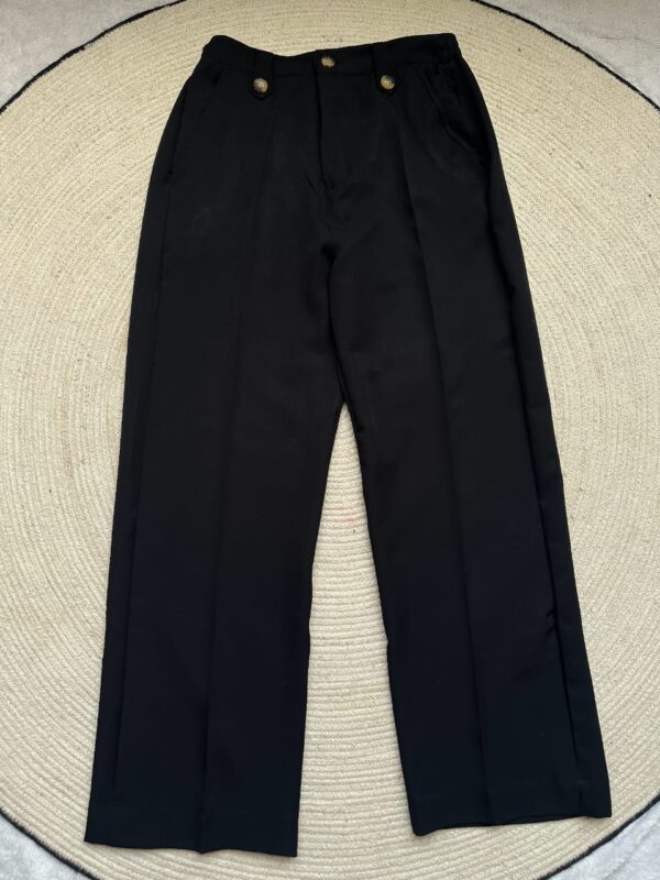 Unisex Wide-Leg Baggy Formal Pant - Image 3