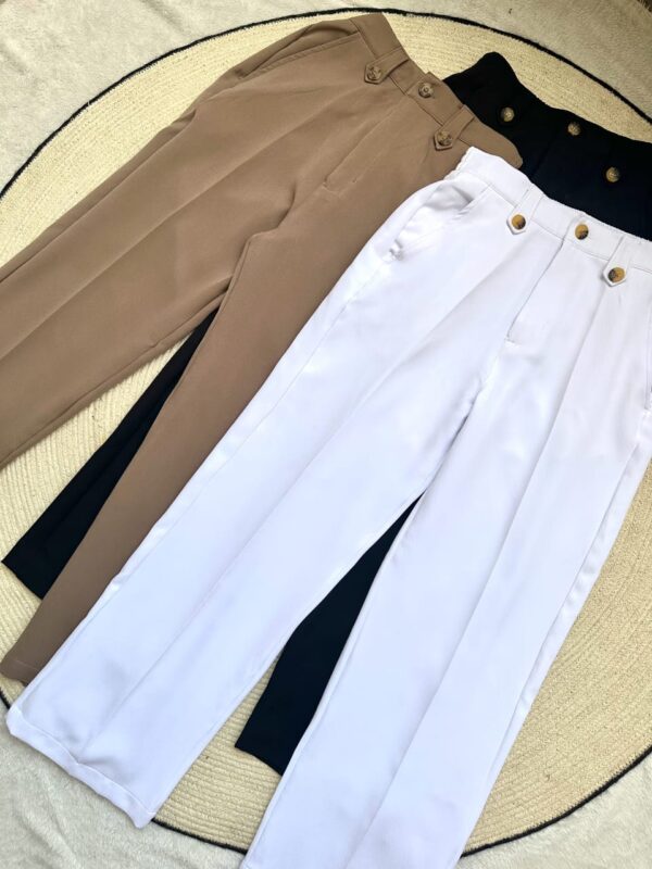 Unisex Wide-Leg Baggy Formal Pant - Image 6