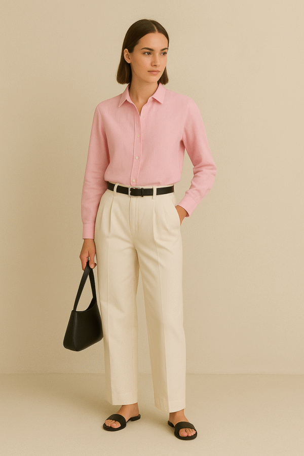 Flex Look Shirt & Pant Remi Rayon Cotton Set - Image 4